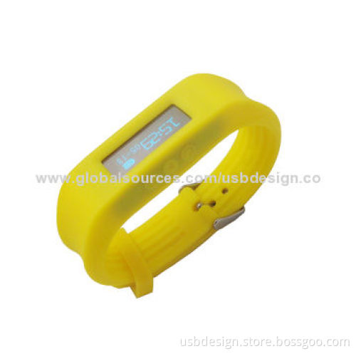 Colorful Bluetooth Wristband with Sleep Monitor and Pedometer